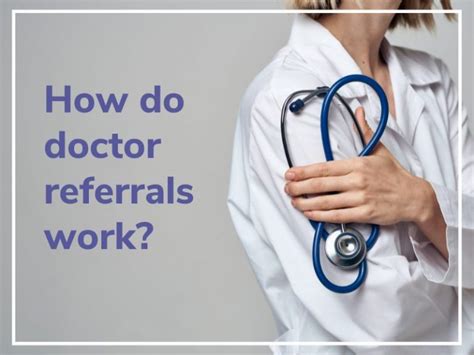 Doctor referral service